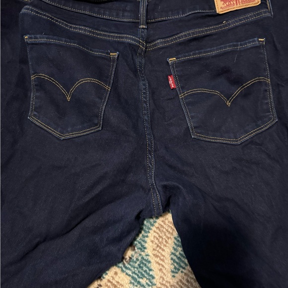 314 Shaping Straight Dark Wash Skinny Jeans Size 30 - Picture 3 of 4